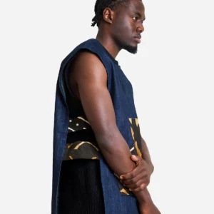 Haut en jean Bogo Masaké