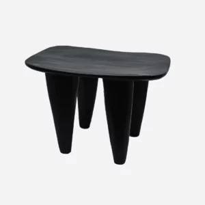 Tabouret en bois Lafian Noir